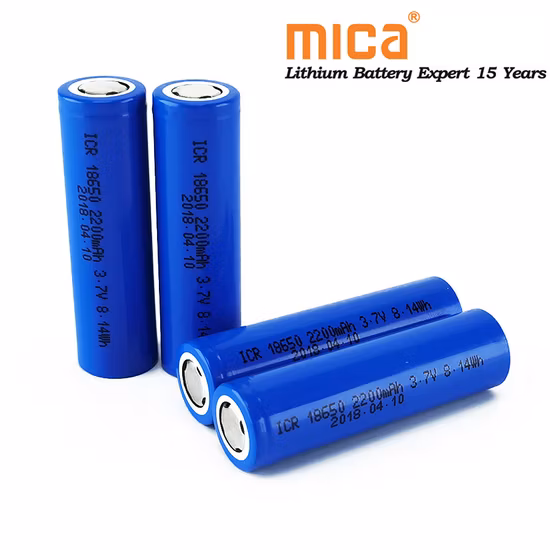 3,7 V wiederaufladbar 18650 2200 mAh 3200 mAh 2400 mAh Li