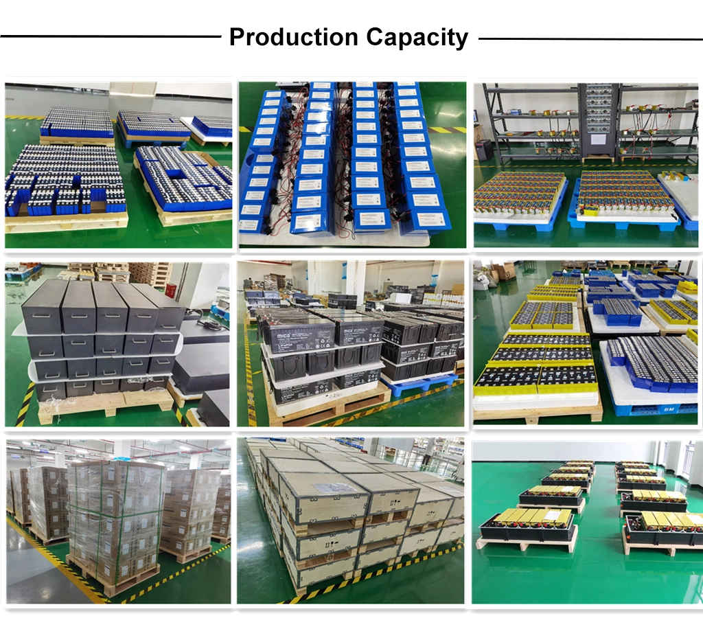 Deep Cycle 12V 24V 100ah 200ah 300ah Lithium Ion LiFePO4 Battery for Power and Solar Storage Batterie Aux Ions Lithium